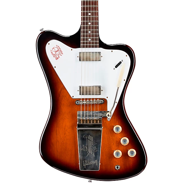Custom Cheap 1965 Non-Reverse Firebird V With Maestro Vibrola Electric Guitar Vintage Sunburst