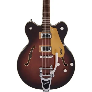 Custom Guitars G5622T Electromatic Center Block Double-Cut With Bigsby Single Barrel Burst