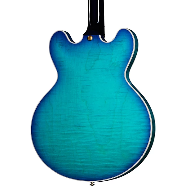 Custom Cheap ES Supreme Semi-Hollow Electric Guitar Blueberry Burst - Image 2