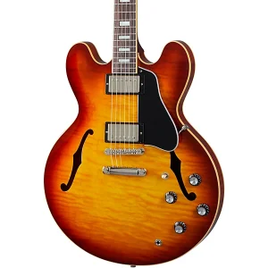Custom Cheap ES-335 Figured Semi-Hollow Electric Guitar  Iced Tea