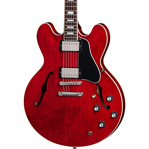 Custom Cheap ES-335 '60s Block Limited-Edition Semi-Hollow Electric Guitar Sixties Cherry