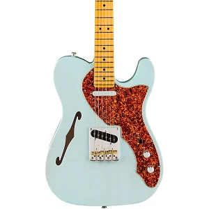 Custom Cheap American Professional II Tele Thinline Limited-Edition Electric Guitar Transparent Daphne Blue