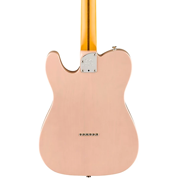 Custom Cheap American Professional II Tele Thinline Limited-Edition Electric Guitar Transparent Shell Pink - Image 2