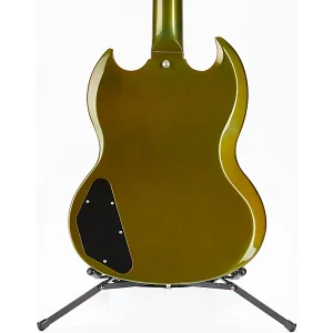 Custom Cheap SG Standard Fat Neck 3-Pickup Electric Guitar Antique Metallic Teal - Image 2