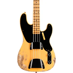 Custom Cheap Shop 1951 Limited-Edition Precision Bass Heavy Relic Aged Nocaster Blonde
