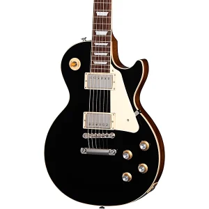 Custom Cheap LP Standard '60s Plain Top Electric Guitar Ebony