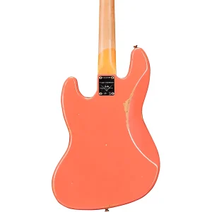 Custom Cheap Shop Limited-Edition '60 Jazz Bass Relic Super Faded Aged Tahitian Coral - Image 2