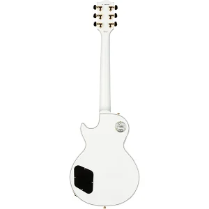 Custom Cheap LP Electric Guitar Alpine White - Image 4