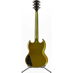 Custom Cheap SG Standard Fat Neck 3-Pickup Electric Guitar Antique Metallic Teal - Image 4