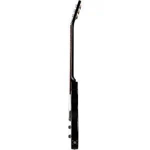 Custom Cheap LP Junior Electric Guitar Ebony - Image 3