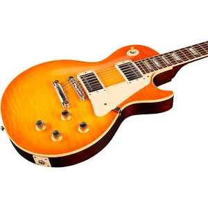 Custom Cheap LP Murphy Lab 1960 Standard Reissue Ultra Light Aged Electric Guitar Orange Lemon Fade - Image 3