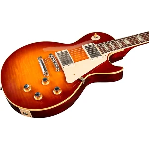 Custom Cheap LP Murphy Lab 1960 Standard Reissue Ultra Light Aged Electric Guitar Wide Tomato Burst - Image 3