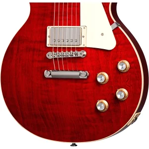 Custom Cheap LP Standard '60s Figured Top Electric Guitar 60s Cherry - Image 3