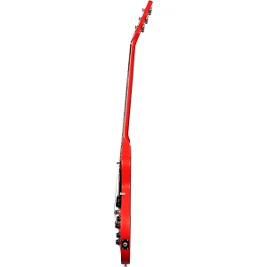 Custom Cheap LP Modern Lite Electric Guitar Cardinal Red Satin - Image 4