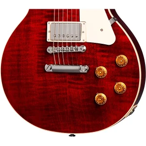 Custom Cheap LP Standard '50s Figured Top Electric Guitar 60s Cherry - Image 3