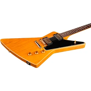 Custom Cheap1958 Korina Explorer Black Pickguard Electric Guitar Natural - Image 3