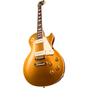 Custom Cheap LP Standard '50s P-90 Electric Guitar Gold Top - Image 4