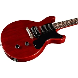 Custom Cheap1958 LP Junior Double-Cut Reissue VOS Electric Guitar Faded Cherry - Image 3