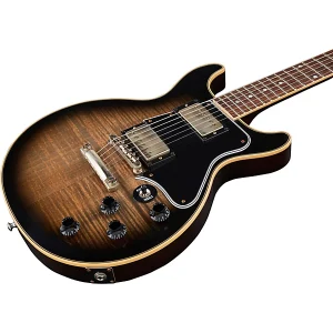 Custom Cheap LP Special Double-Cut Figured Maple Top VOS Electric Guitar Cobra Burst - Image 3