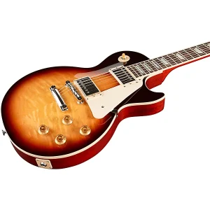 Custom Cheap LP Standard '50s Quilt Limited-Edition Electric Guitar Bourbon Burst - Image 3