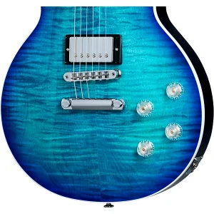 Custom Cheap LP Modern Figured Electric Guitar Cobalt Burst - Image 3