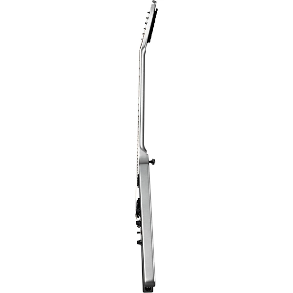 Custom Cheap Dave Mustaine Flying V EXP Electric Guitar Silver Metallic - Image 3