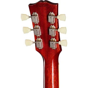 Custom Cheap LP Jeff Beck "YardBurst" 1959 Standard Electric Guitar Dark Cherry Sunburst - Image 4