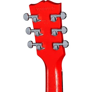 Custom Cheap LP Modern Lite Electric Guitar Cardinal Red Satin - Image 5