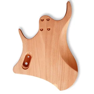 DIY Headless Style Electric Guitar Kits Mahogany Body Hard Maple neck You Build - Image 3