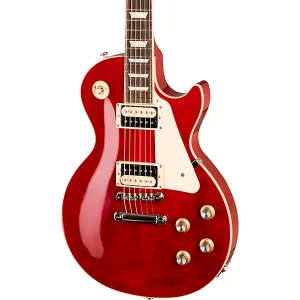 Custom Cheap  LP Classic Electric Guitar Transparent Cherry