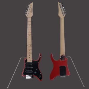 Custom Cheap Travel Electric Guitar 7V-06 Red