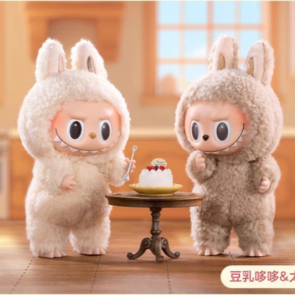 Otenee LABUBU Heart-Pounding Macaron Enamel Face Blind Box Baby Clothes Gift Labubu Figurine - Image 3