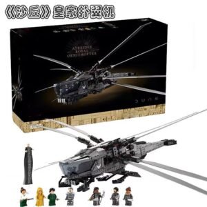 Otenee Compatible with LEGO Sand Dune Royal Flyer 99327 assembled building helicopter boys model children's toy