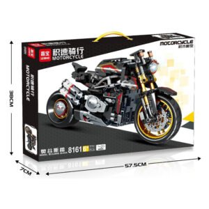 Otenee Mindi Technology Motorcycle Compatible with LEGO Building Blocks Toy Mechanism Gift Motorcycle Model Boy Gift