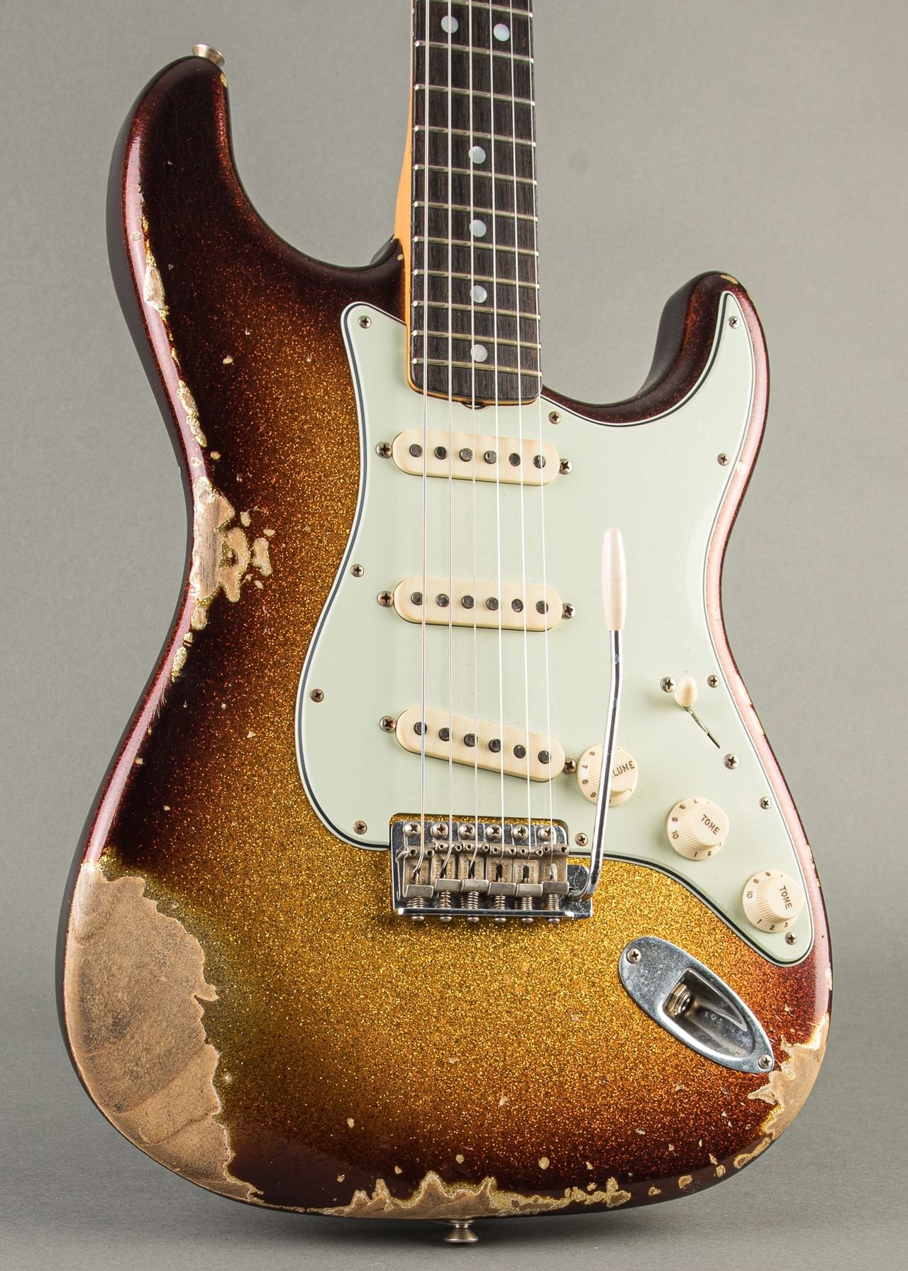 Fender '65 Stratocaster Heavy Relic 2018, Sparkle Sunburst - Image 2