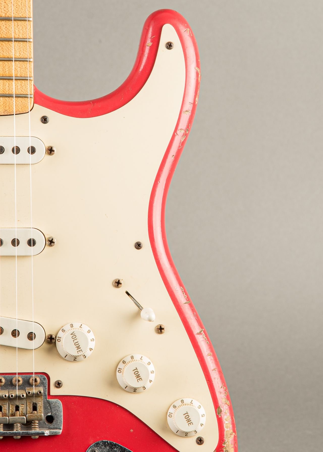 Fender Custom Shop 1956 Stratocaster Relic 2008, Hot Rod Red - Image 2