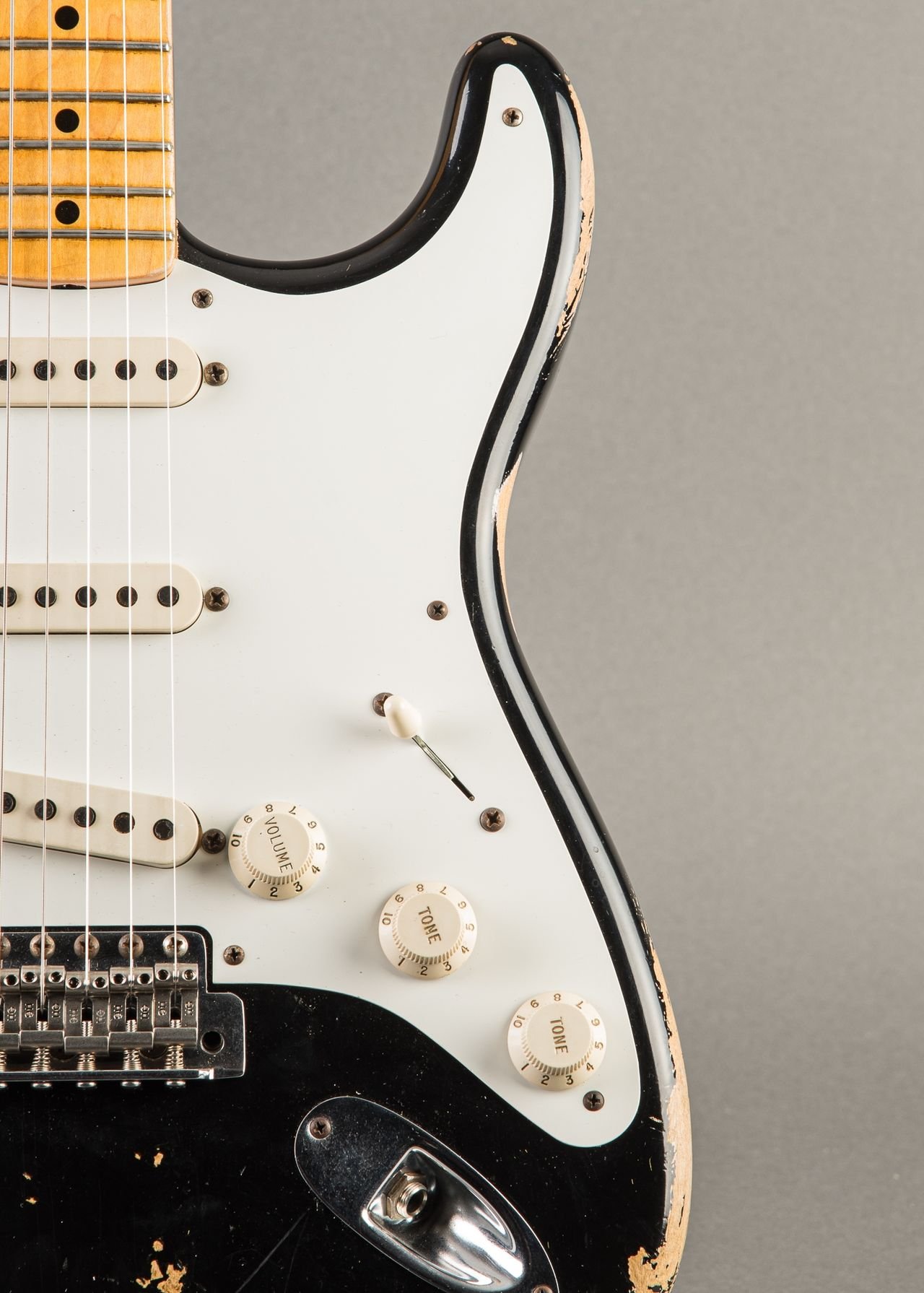 Fender Custom Shop 1956 Stratocaster Relic 2013, Black - Image 2