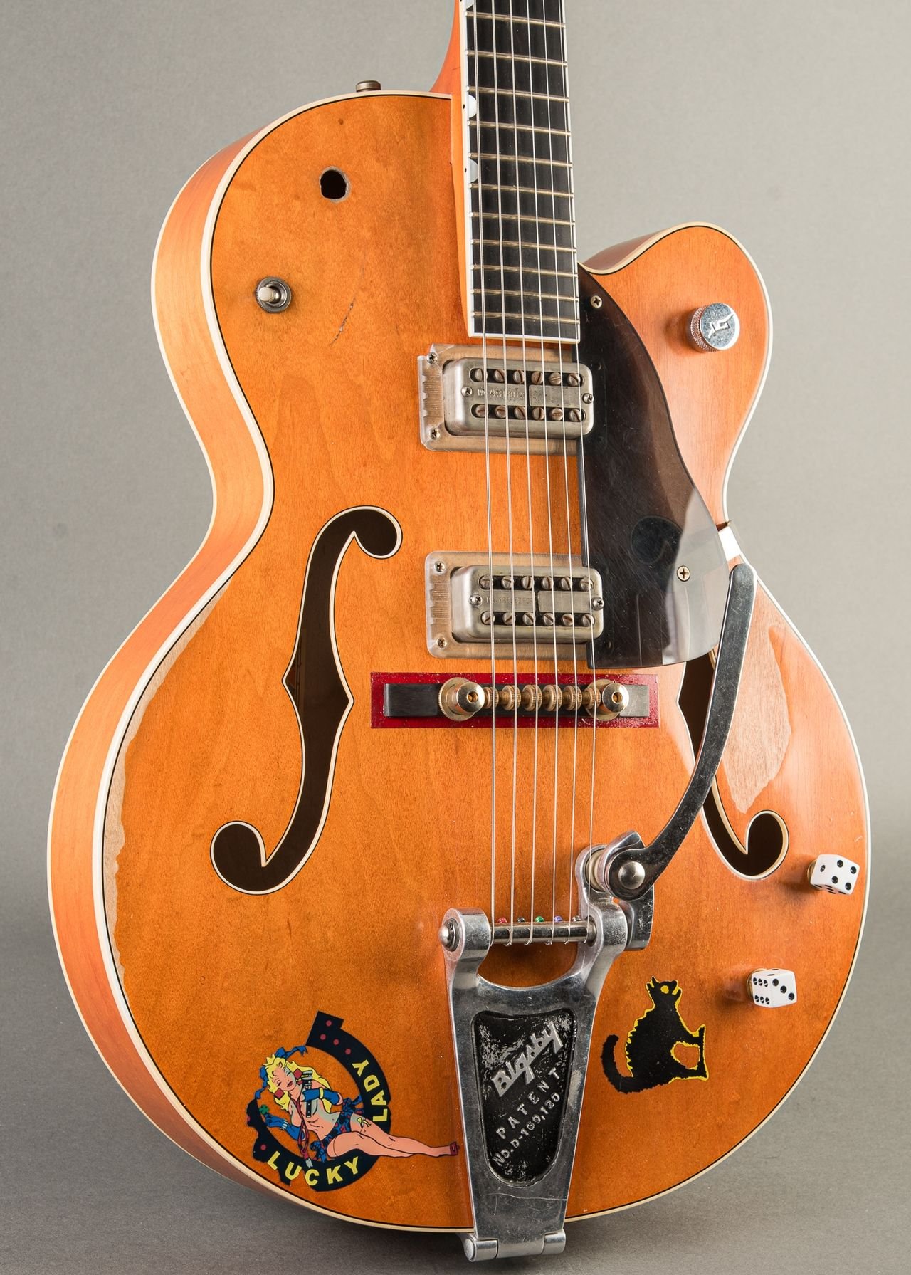 Gretsch G6120SSC Tribute 2007, Roundup Orange - Image 5
