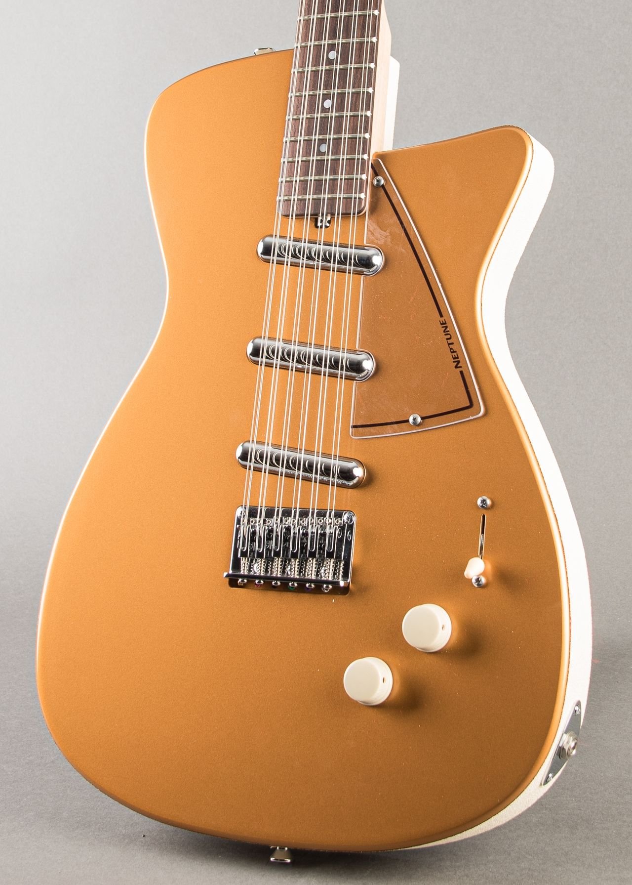 Jerry Jones Neptune 12 string 2007, Metallic Copper - Image 6