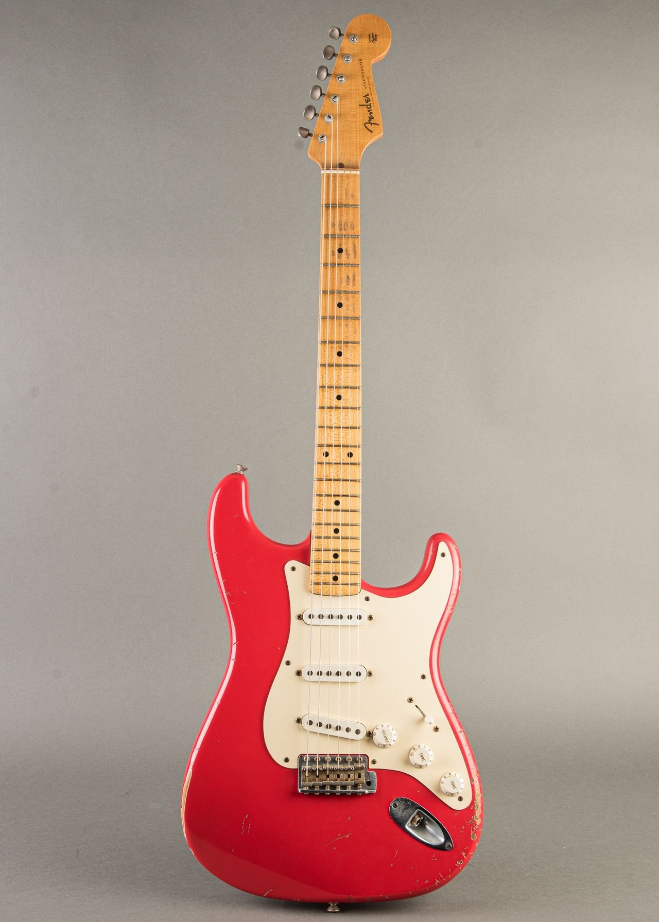 Fender Custom Shop 1956 Stratocaster Relic 2008, Hot Rod Red