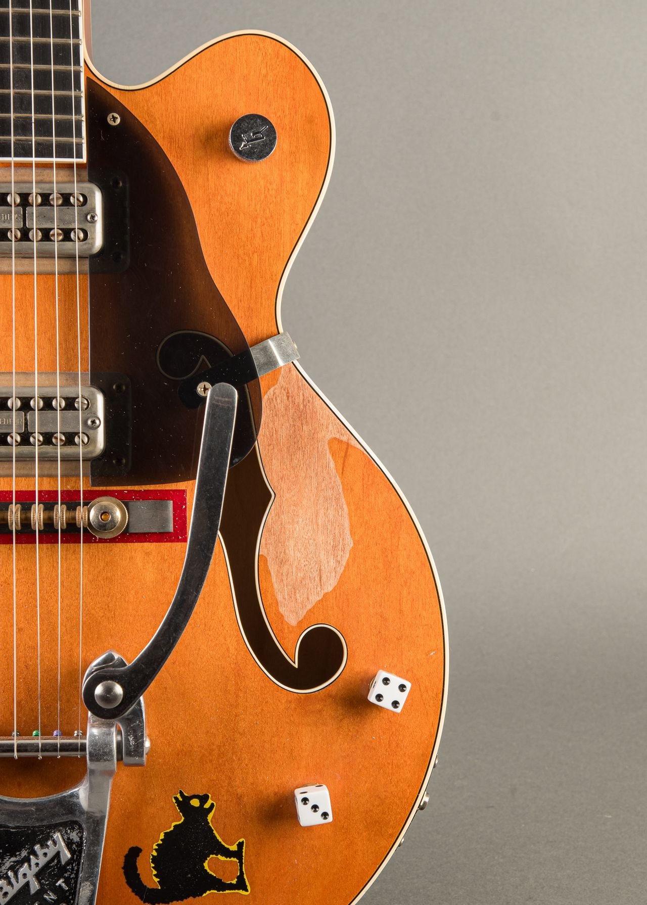 Gretsch G6120SSC Tribute 2007, Roundup Orange - Image 7