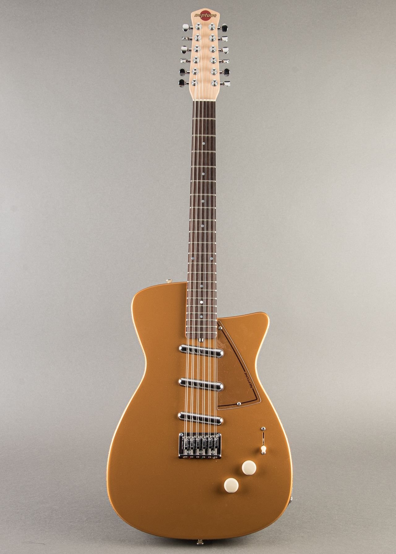 Jerry Jones Neptune 12 string 2007, Metallic Copper