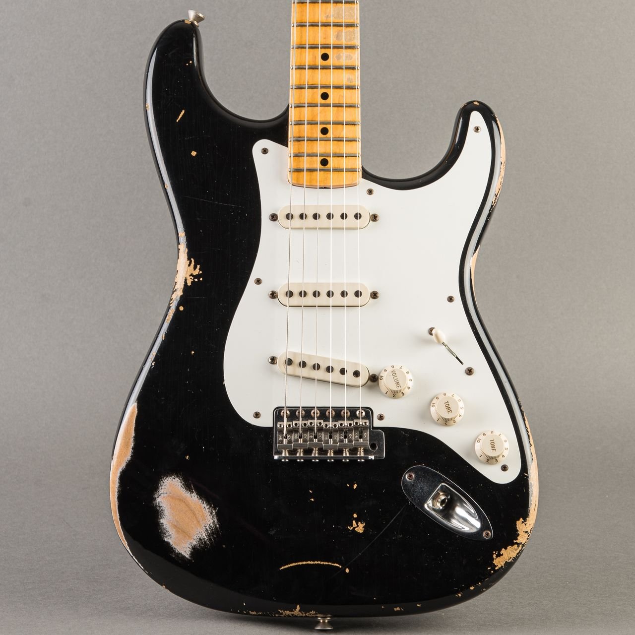 Fender Custom Shop 1956 Stratocaster Relic 2013, Black - Image 8