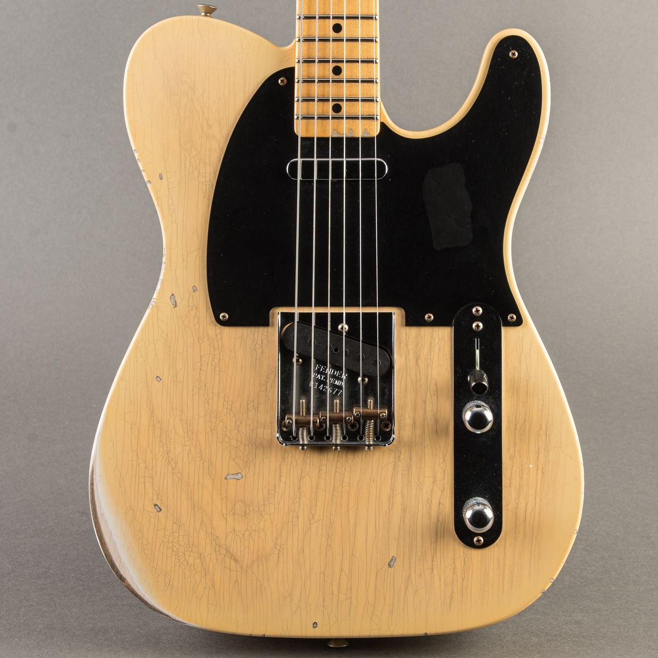 Fender Custom Shop B4 '54 Telecaster Relic 2025, Blonde - Image 2