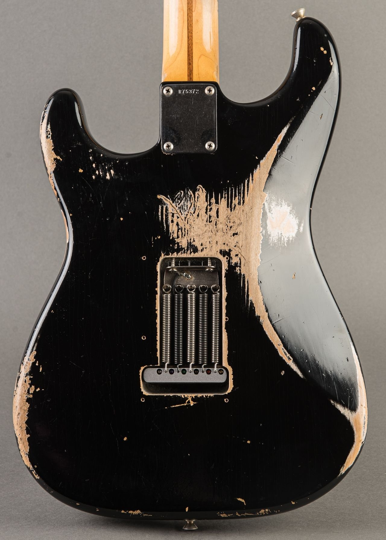 Fender Custom Shop 1956 Stratocaster Relic 2013, Black - Image 5