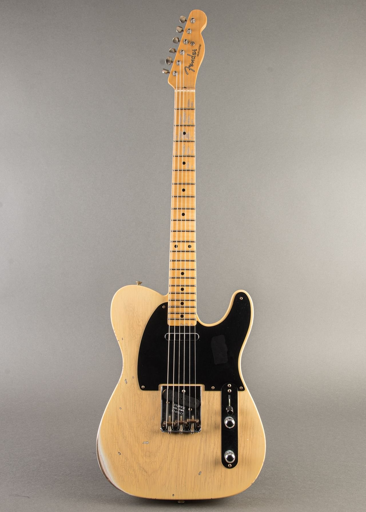 Fender Custom Shop B4 '54 Telecaster Relic 2025, Blonde