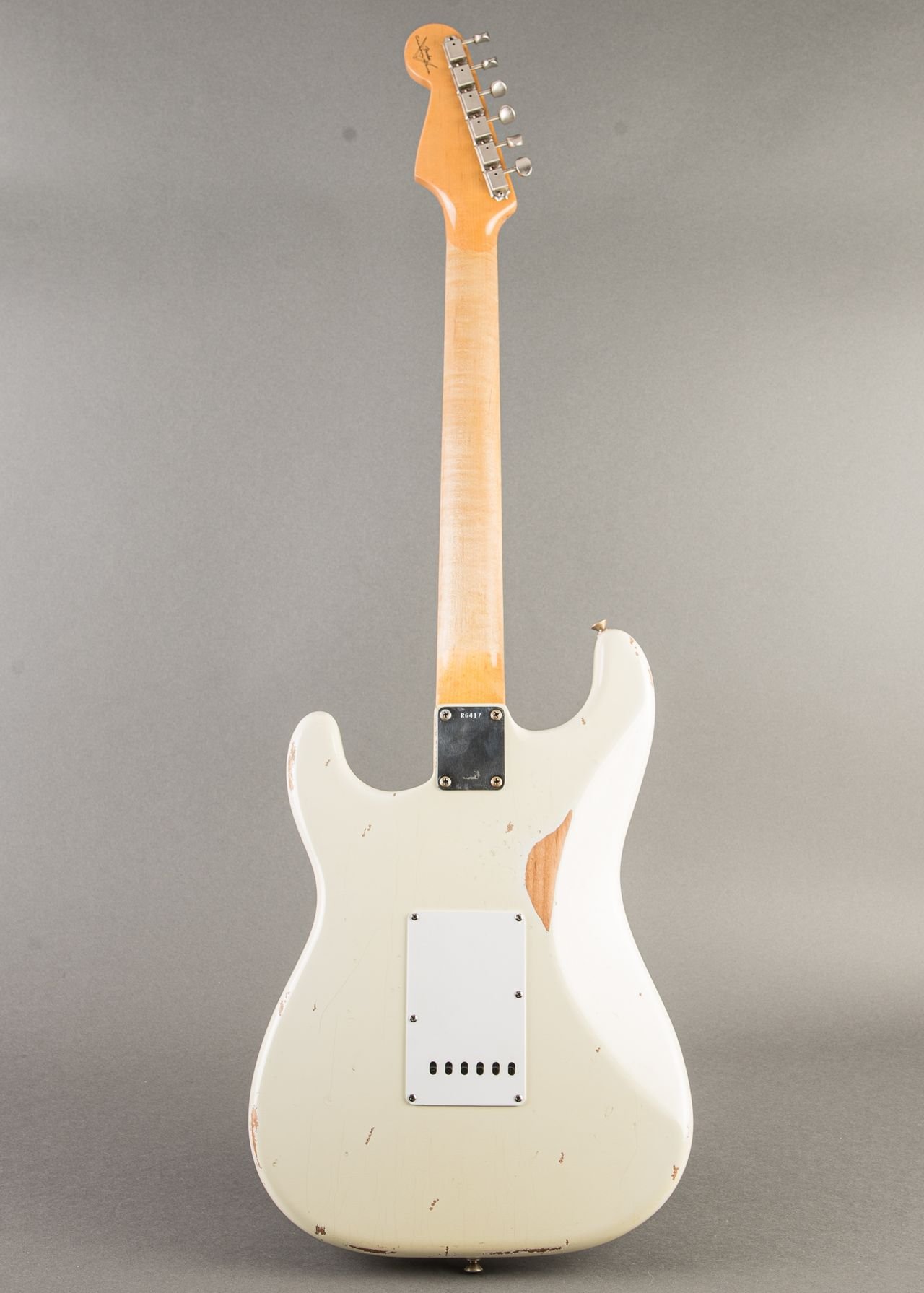 Fender Custom Shop 60s Stratocaster Relic 1999, Olympic White - Image 6