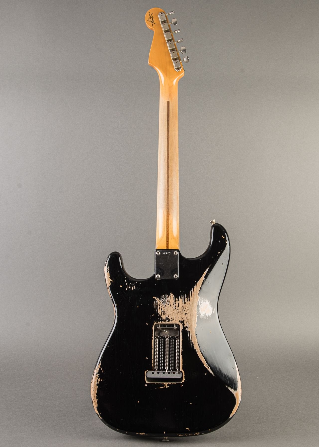 Fender Custom Shop 1956 Stratocaster Relic 2013, Black - Image 6