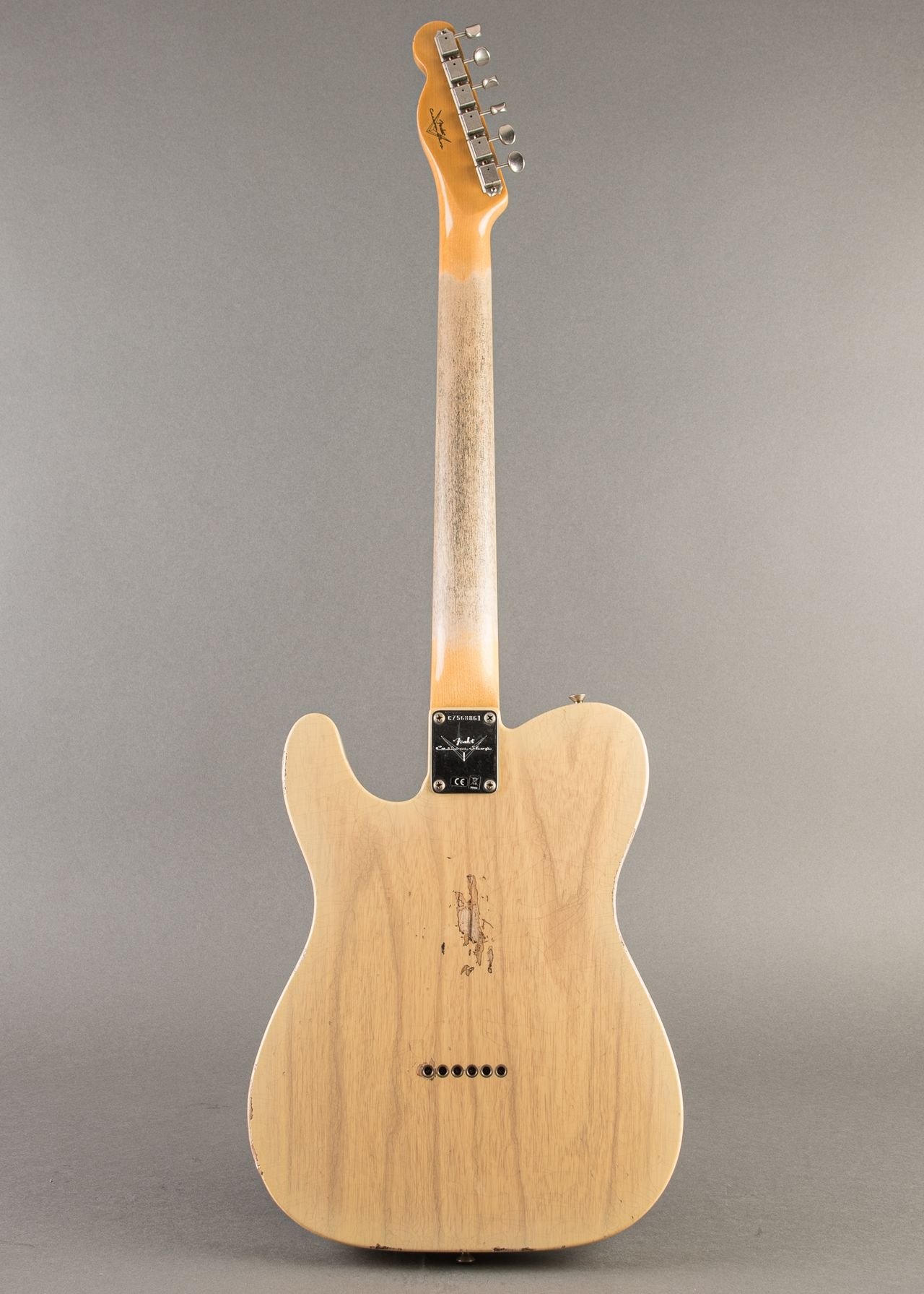 Fender Custom Shop 60's Reissue Telecaster Relic 2023, Natural Relic - Image 6