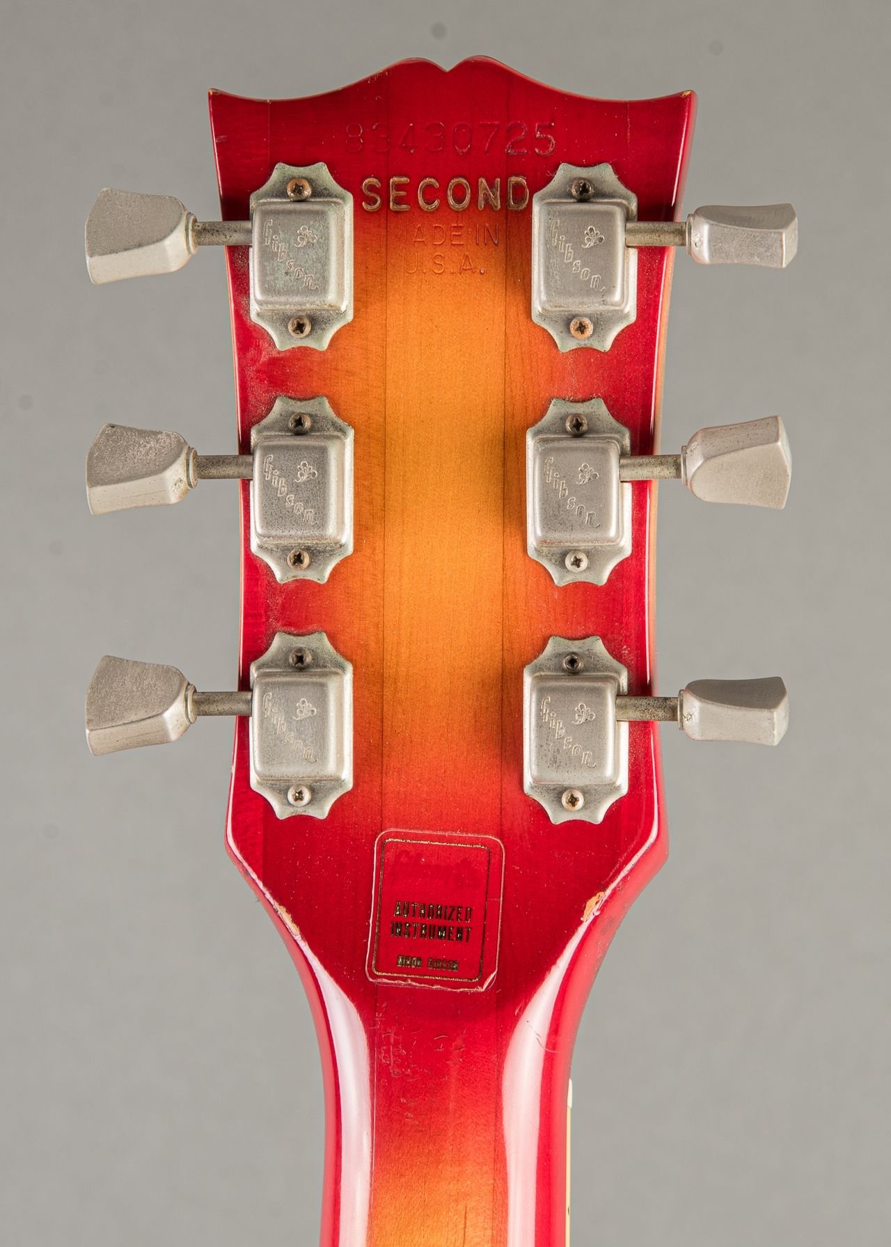 Gibson Nihon Les Paul Standard SECOND 1980, Cherry Sunburst - Image 5